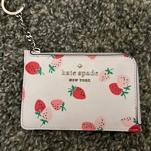 Kate spade strawberry wallet